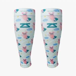 NEW ZENSAH compression leg sleeves in superhero pigs